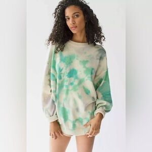 Free People We The Free Cosmos Tie Dye Sweater- L